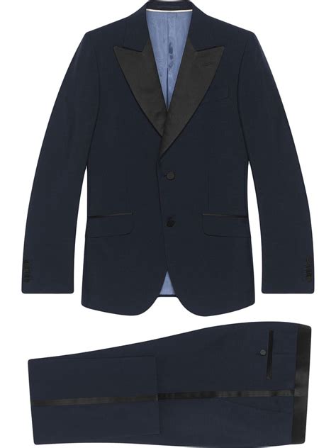 gucci blue tuxedo 4 700|saks Gucci tuxedo.